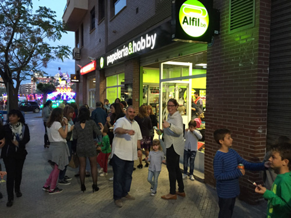 Inauguración de la nueva franquicia Alfil.be Alaquás