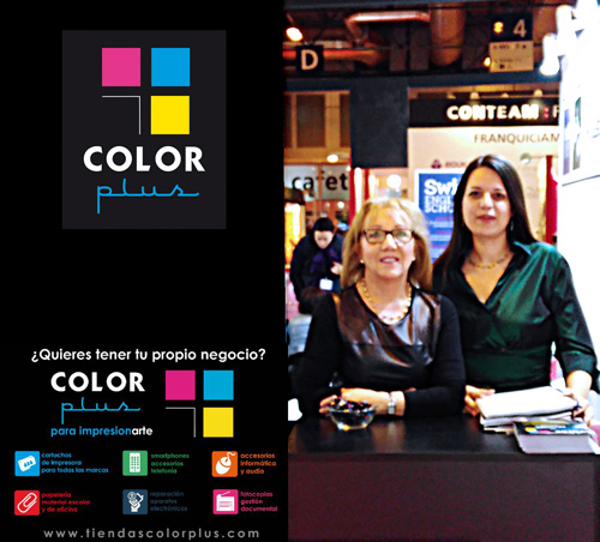 Color Plus os da las gracias por vuestro interés en la feria de franquicias Expofranquicias