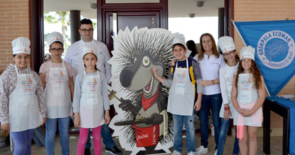 Éxito en los primeros talleres infantiles “Pinchos y Medio Ambiente” de la franquicia LIZARRAN