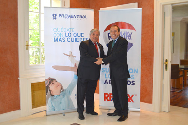 Preventiva Seguros y franquicia RE/MAX España firman un acuerdo para distribuir el nuevo seguro Reinicia