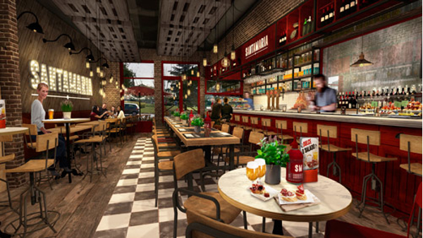 Los restaurantes de la franquicia Santamaría incorporan su nueva imagen de marca