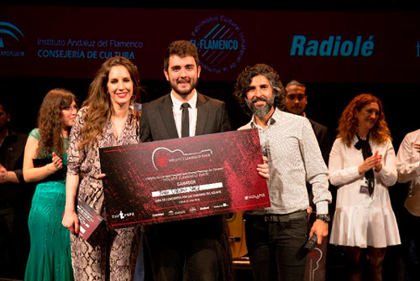Juan Diego Sáez consigue enamorar al jurado de Volapié Flamenco Tour de la franquicia Taberna del Volapié
