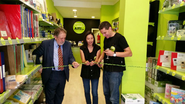 Inauguración de la nueva franquicia Alfil.be Retiro