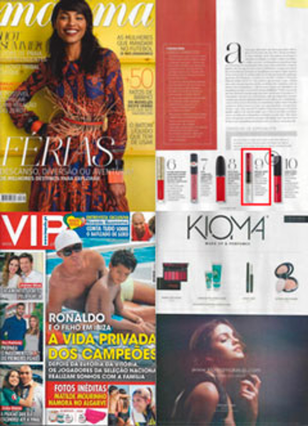 La red de franquicias Kioma se destaca en revistas portuguesas
