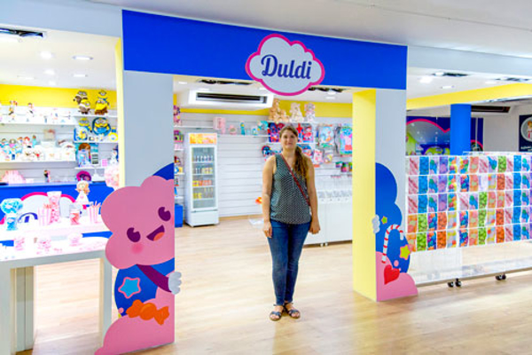 Inauguración franquicia de golosinas Duldi El Prat