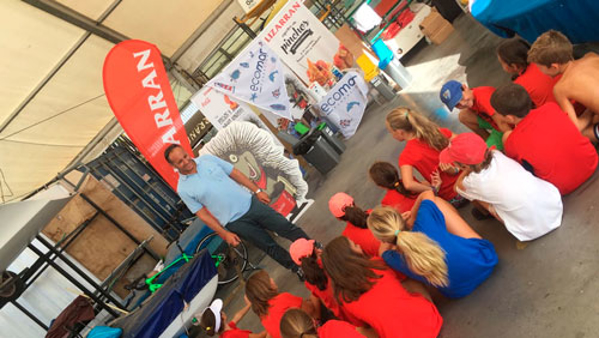 Nuevo taller infantil de la franquicia LIZARRAN y Ecomar en el Real Club Mediterráneo de Málaga