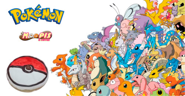 Próximamente las franquicias Moopis & Coffee con Pokémon