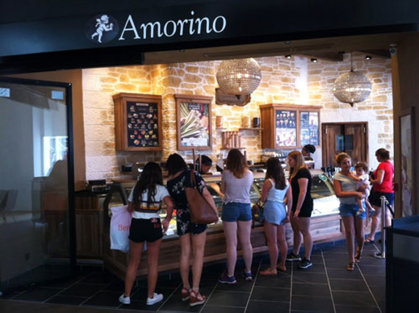Nueva apertura de la franquicia Amorino en Tenerife