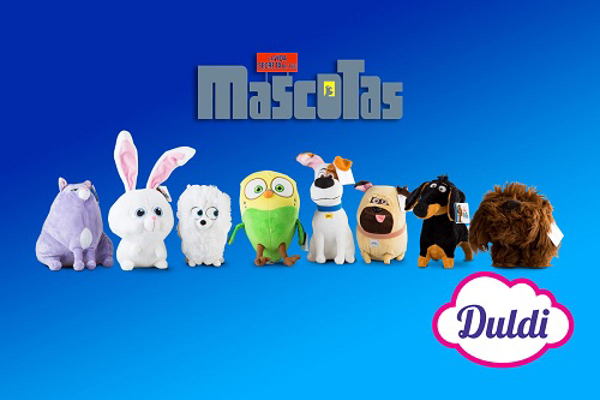Mascotas, de la película más esperada del verano,  a la licencia de moda, en las franquicias Duldi