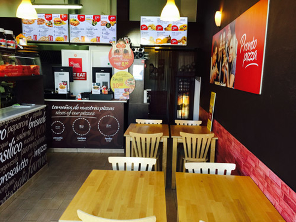 La red de franquicias Pronto Pizza impulsa la reconversión de pizzerías o hamburgueserías en funcionamiento