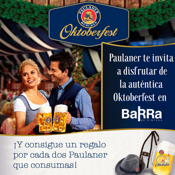 La Oktoberfest llega a la franquicia BaRRa de Pintxos