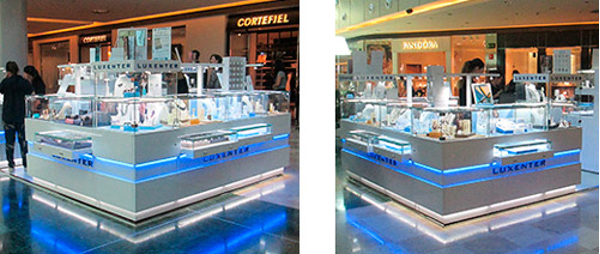 Nueva apertura de la franquicia Luxenter en el Centro Comercial La Gavia Madrid