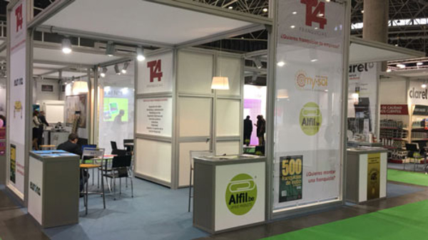 Alfil.be en la feria de franquicias SIF& Co de Valencia
