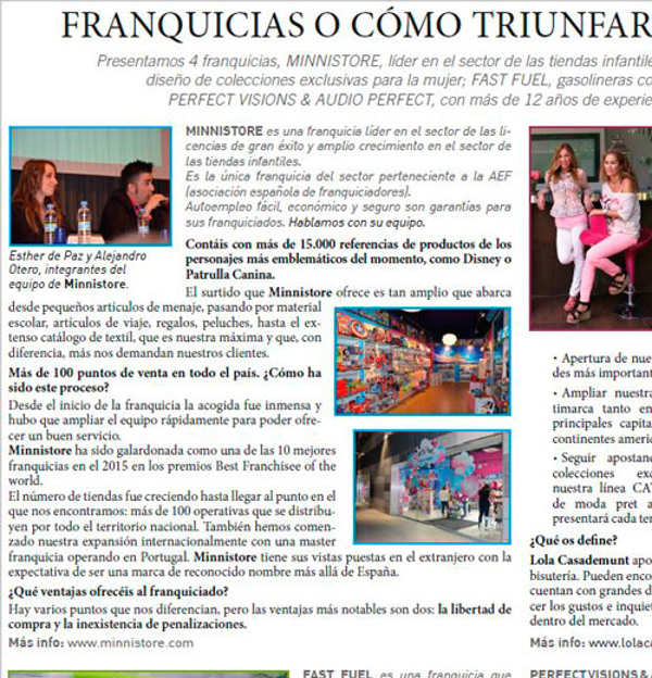 La franquicia MinniStore entrevistada por ABC