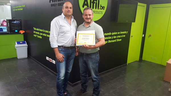 Finaliza su formación la franquicia Alfil.be Collado Villalba