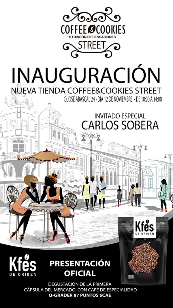 Coffee & Cookies abre nueva tienda-boutique en Madrid y estrena marca de café