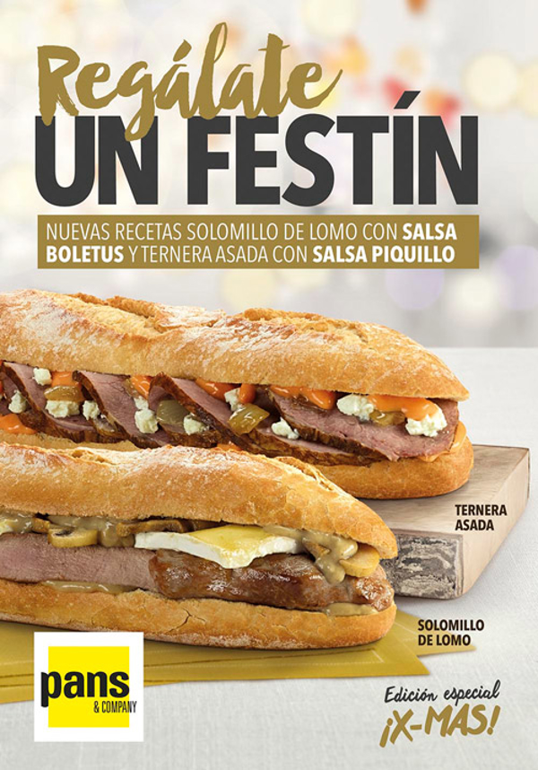 Dos nuevas recetas Premium, protagonistas del festín navideño de las franquicias Pans
