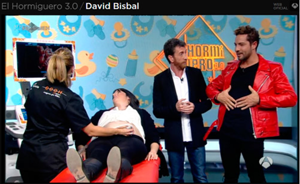 La franquicia Ecox4D-5D en El Hormiguero de Antena3 con Pablo Motos y David Bisbal