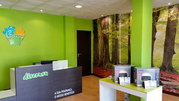 Disconsu ofrece a sus asociados el local de la franquicia equipado y ya terminado
