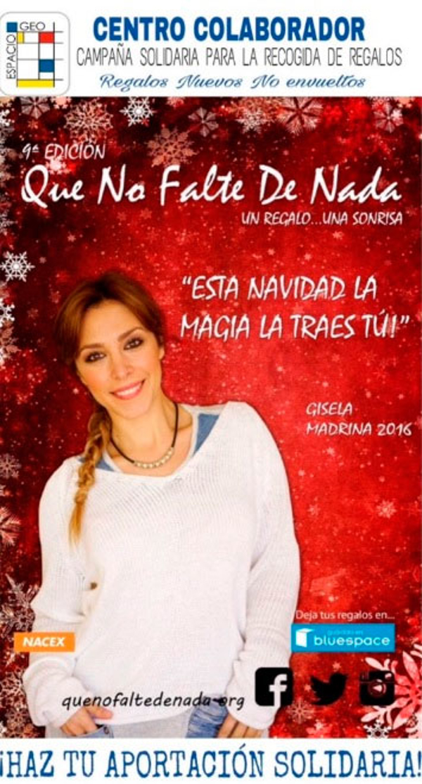 La red de franquicias Espaciogeo colabora en la campaña solidaria de Recogida de Regalos por Navidad