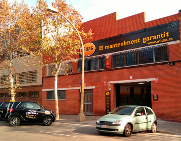 Midas abre una nueva franquicia en Barcelona, en el Barrio de Sant Andreu