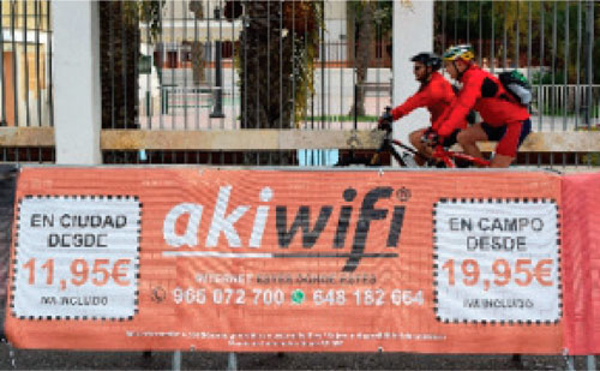 Akiwifi Elche participa en I Duatlon- Cros CTB representando a las franquicias Akiwifi