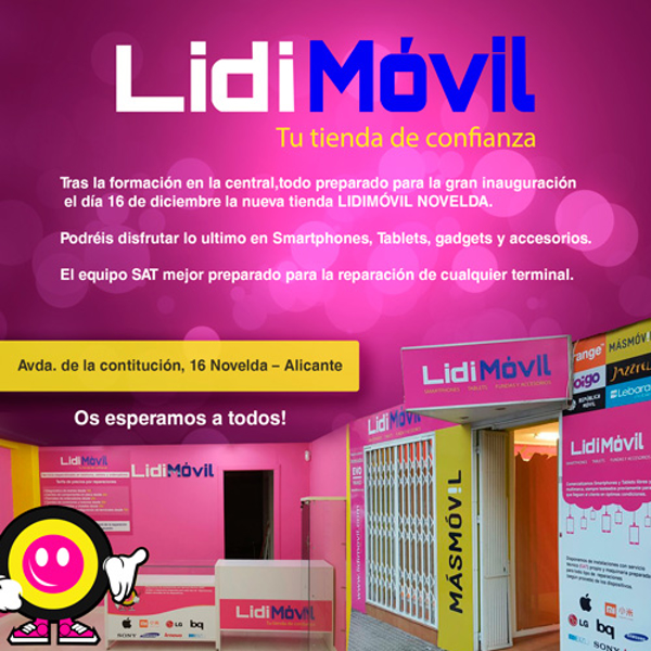 La franquicia Lidimóvil Novelda abre sus puertas