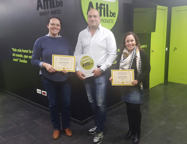 Las emprendedoras de la franquicia Alfil.be Playa de San Juan finalizan su formación