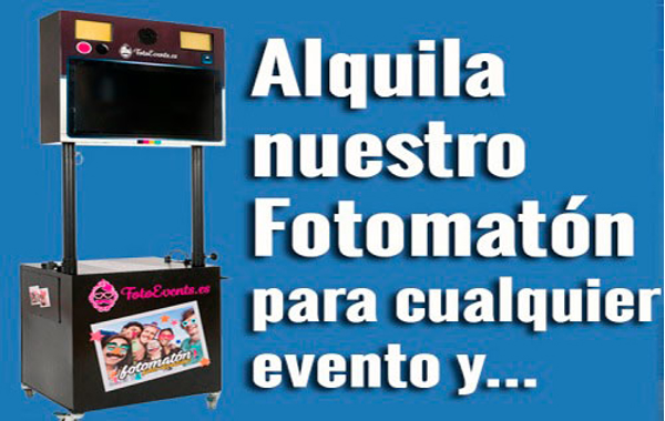 Franquicia FotoEvents: nos dedicamos a la organización de eventos, alquiler de fotomatón y karaoke 
