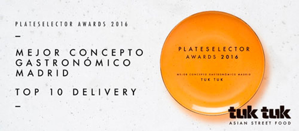 Tuk Tuk Asian Street Food franquicia premiada al mejor concepto gastronómico