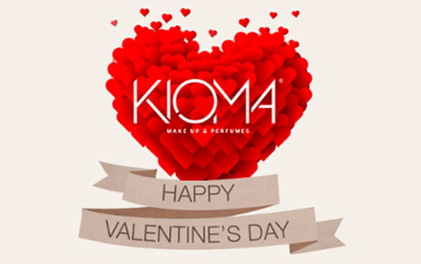 Promoción del día de los enamorados en las franquicias Kioma