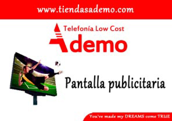 La red de franquicias Ademo añade pantallas publicitarias