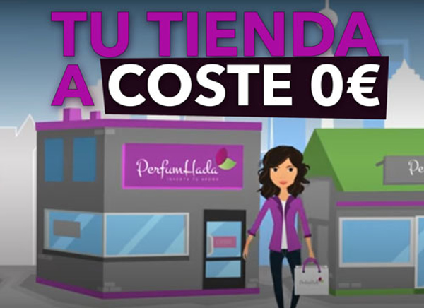 No lo encontrarás a mejor precio, tu franquicia PerfumHada a coste cero