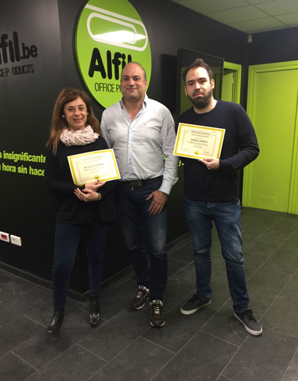 Finaliza su formación la franquicia Alfil.be Alicante