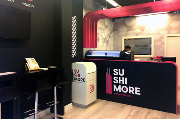 El sushi más mediterráneo aterriza en Oviedo con las franquicias Sushimore