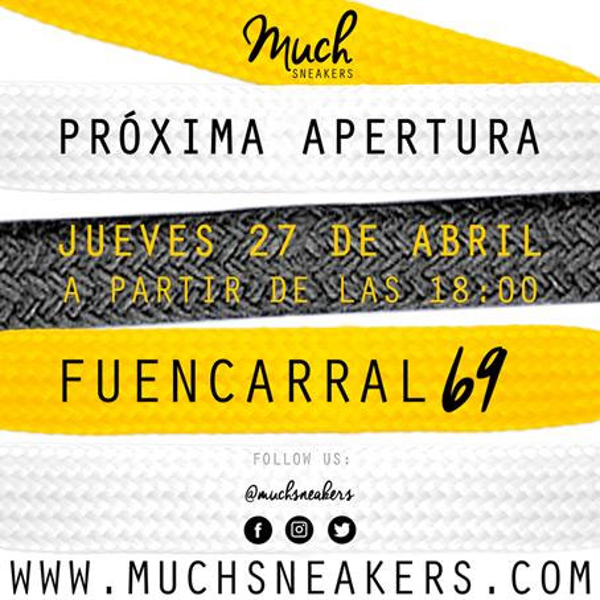 Próxima apertura de la franquicia Much Sneakers