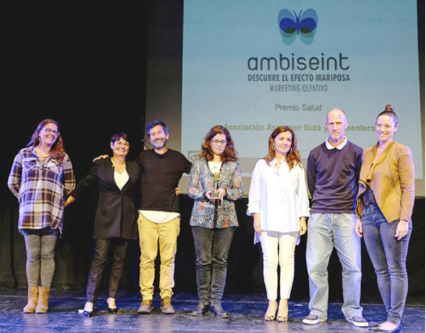 Por sexto año consecutivo, la franquicia Ambiseint ha patrocinado los premios onda cero de Ibiza y Formentera