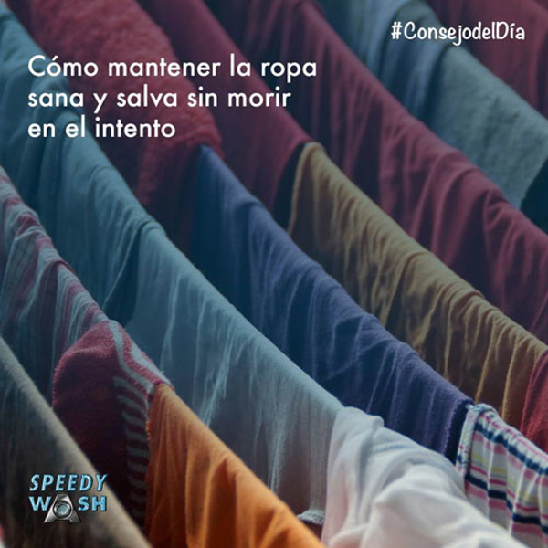La franquicia Speedy Wash te aconseja como cuidar tu ropa