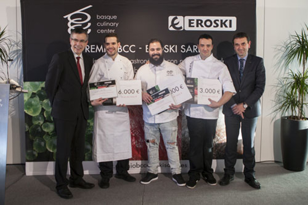 Basque Culinary Center y la franquicia Eroski premiarán la innovación gastronómica con productos locales