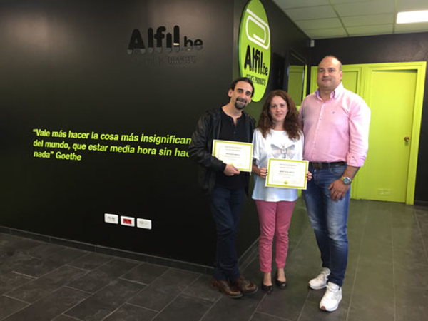 Finaliza la formación de la franquicia Alfil.be Vallehermoso