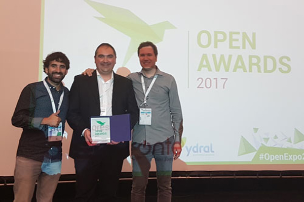 La franquicia Eroski Viajes e Irontec reciben el premio Open Awards a la mejor transformación digital en gran empresa