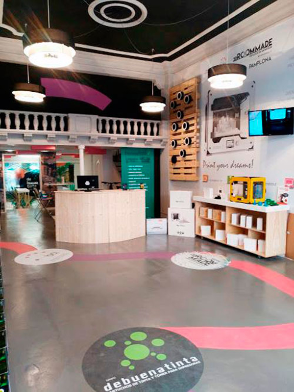 Nueva franquicia Debuenatinta en Pamplona