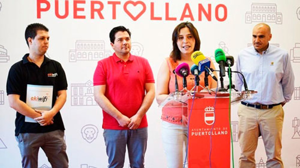 La franquicia Akiwifi ofrece conectividad un año más, en el playgame de Puertollano