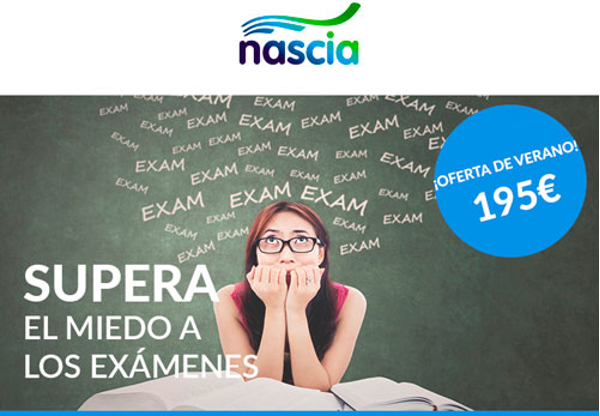 Supera el miedo a los exámenes con la franquicia Nascia