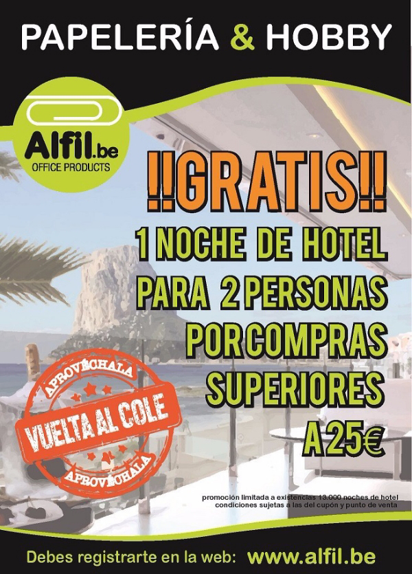 Gran promoción de verano de la franquicia Alfil.