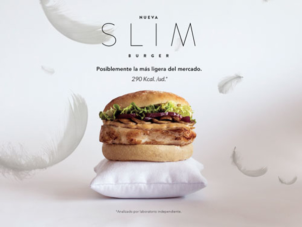 Slim Burger, la hamburguesa más ligera del mercado llega a las franquicias The Good Burguer