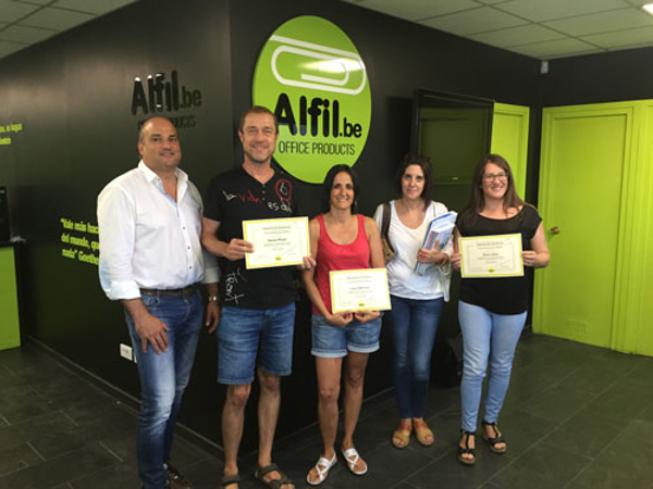 Nueva formación finalizada en las franquicias Alfil.be