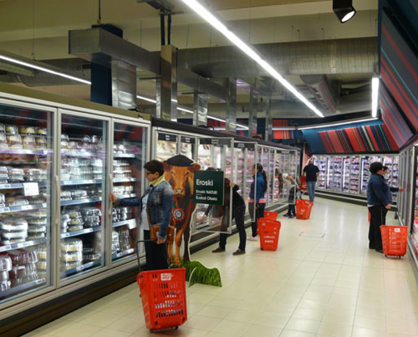 Eroski ahorra un 60% de consumo energético en sus nuevas franquicias