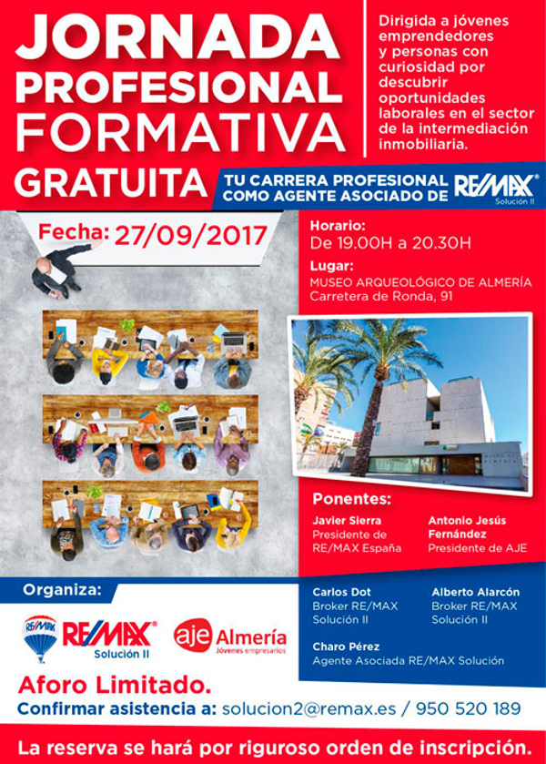 Jornada profesional formativa gratuita de las franquicias ReMax
