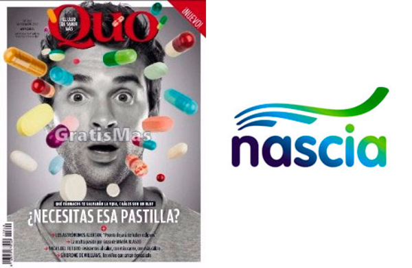 La franquicia Nascia en la revista Quo: Pastillas para todo ¿Nos estamos pasasndo?